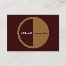 abstract visitekaartje