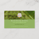 Abstract Visitekaartje patchwork (Achterkant)