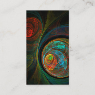 Abstract Visitekaartje voor geboorte