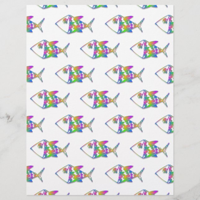 Abstract vispatroon (Voorkant)