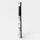 Abstract vispatroon Case-Mate iPhone case (Achterkant/links)