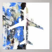 Abstract vliegen door Michael Moffa Poster (Voorkant)