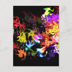 Abstract voelen verplaatsen 1.99 briefkaart