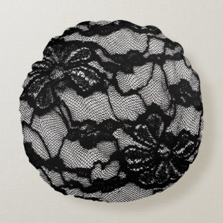 Abstract vrouw zwart-wit jurk als ruggegraat rond kussen