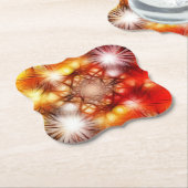 Abstract vuurwerk sterren achtergrond-34944 kartonnen onderzetters (Gekanteld)