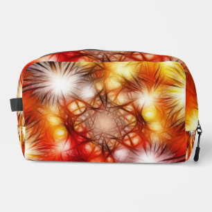 Abstract vuurwerk sterren achtergrond toilettasje