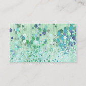 Abstract Wallpaper Fine  Floral Visitekaartje (Achterkant)