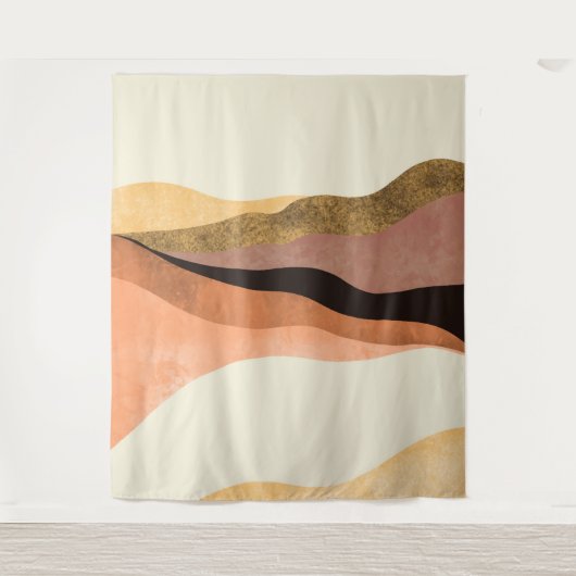 Abstract Wandkleed (Voorkant)
