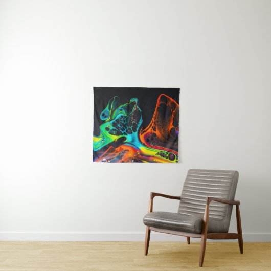 abstract wandkleed (In Situ (horizontaal))