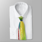 Abstract Watercolor Art Tie Stropdas (Gebonden)