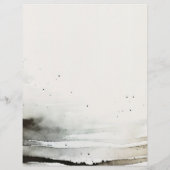Abstract Watercolor Therapeutisch Counselor Flyer (Achterkant)