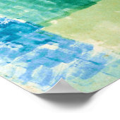 Abstract watercolor window by Paul Klee Poster (Hoek)