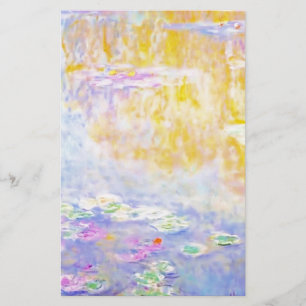 abstract, waterlelies 7 van Monet Briefpapier