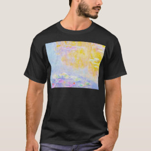 abstract, waterlelies van monet 7 t-shirt