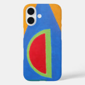 Abstract Watermelon Splash Phone Case (Achterkant)