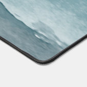 Abstract waterverf blauw zee bureaumat (Hoek)