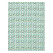 Abstract Waterverf palmstructuurpatroon Tafelkleed (Voorkant)