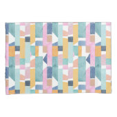 Abstract Waterverf vormpatroon Kussensloop (Voorkant-Rechts)