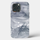 Abstract Watery Gray Case-Mate iPhone Case (Achterkant)