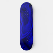 Abstract wave lines skateboard (Voorkant)
