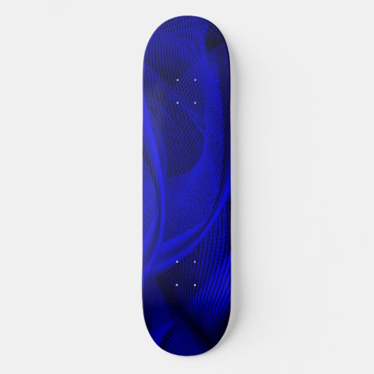 Abstract wave lines skateboard (Voorkant)