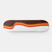 Abstract Wavy Skateboard (Horizontaal)