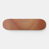 Abstract Wavy Skateboard (Horizontaal)