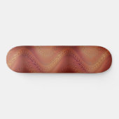 Abstract Wavy Skateboard (Horizontaal)