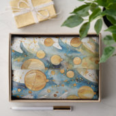 Abstract weefselpapier tissuepapier (Geschenk)