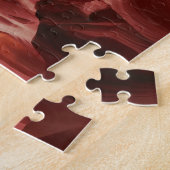 Abstract wervelpatroon van Antelope Canyon Legpuzzel (Zijkant)