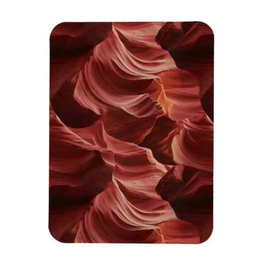 Abstract wervelpatroon van Antelope Canyon Magneet (Verticaal)