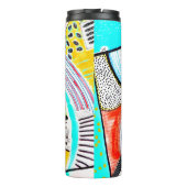 Abstract wiel thermosbeker (Achterkant)