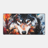 Abstract Wild Spirit Wolf (Recto)