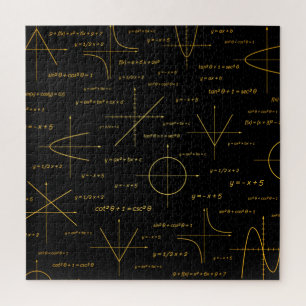 abstract wiskunde patroon legpuzzel