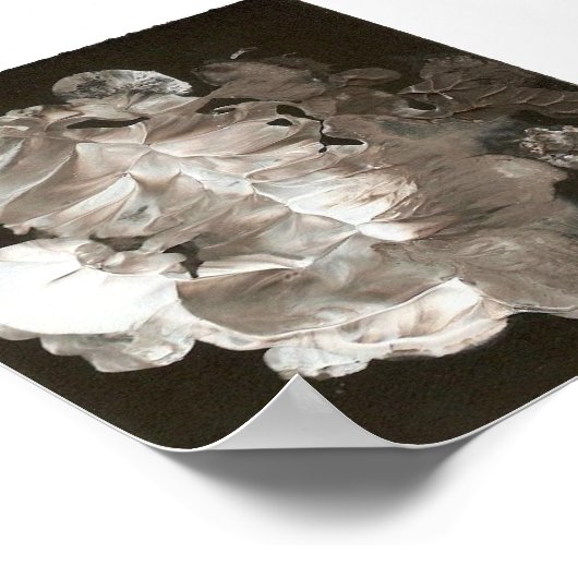 Abstract wit poster (Hoek)