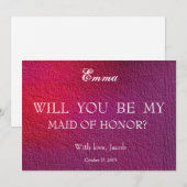 Abstract word jij mijn erfgenaam. kaart (Voorkant / Achterkant)