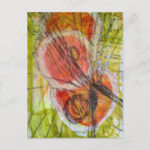 abstract words collage briefkaart (Voorkant)