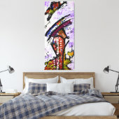 Abstract XXXV  Canvas Afdruk (Insitu (Slaapkamer))