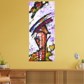 Abstract XXXV  Canvas Afdruk (Insitu (Woonkamer))