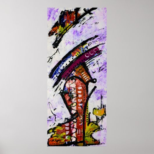 Abstract XXXV  Poster (Voorkant)