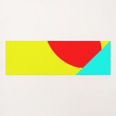 Abstract Yogamat (Achterkant (horizontaal))