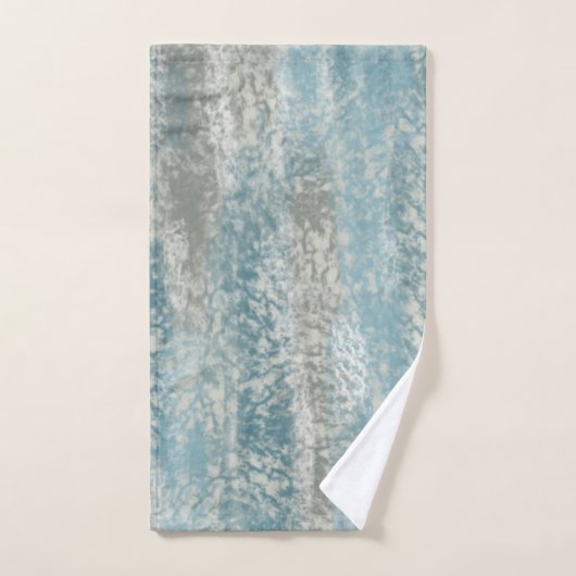 Abstract Zacht Hues Grey Blauwgroen Bad Handdoek (Handdoek)