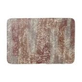 Abstract Zacht Hues Grijze beige wijn en chocolade Badmat (Voorkant)