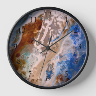 Abstract zandstrand patroon water schuim patroon