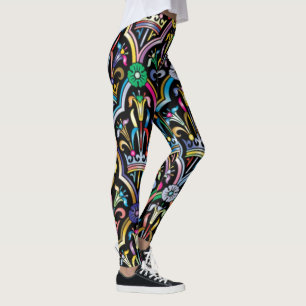 Abstract   Zazzle_Growshop. Leggings