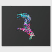 Abstract Zebra Canvas Cadeaupapier (Vlak)