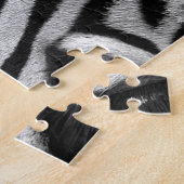 Abstract Zebra Legpuzzel (Zijkant)