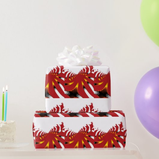 ABSTRACT ZEE ANEMONE CADEAUPAPIER (Feestgeschenken)