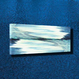 abstract zee golven NO2 Canvas Afdruk