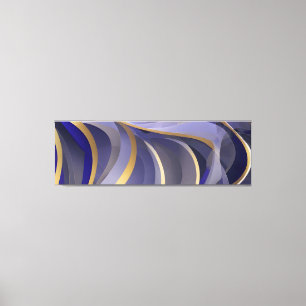 Abstract Zeegezicht Gebroken Golven 07 Canvas Afdruk